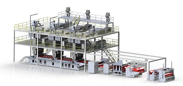 青島潤(rùn)聚祥機(jī)械有限公司官網(wǎng)，河南潤(rùn)聚祥新型材料有限公司，無(wú)紡布設(shè)備，無(wú)紡布機(jī)械，無(wú)紡布生產(chǎn)線(xiàn)，非織造布生產(chǎn)線(xiàn)，紡熔非織造布生產(chǎn)線(xiàn)，熔噴非織造布生產(chǎn)線(xiàn)