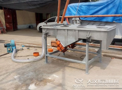 風冷式直線振動篩有什么特點？